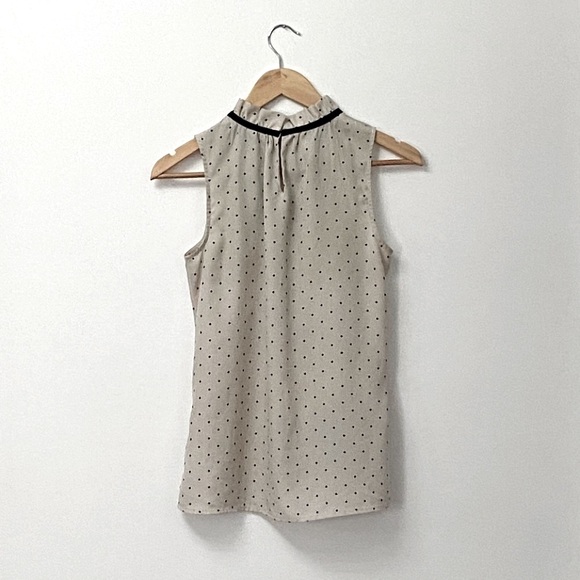 Jacob Polka Dot Sleeveless Blouse - Picture 3 of 5